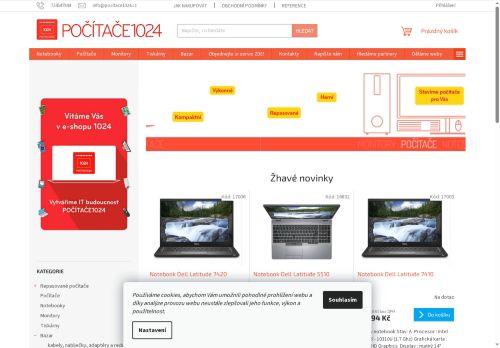 Zobrazit webové stránky Počítače1024