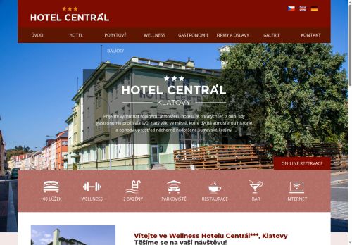 CENTRAL Klatovy spol. s r. o. nabízí práci na pozici NOČNÍ RECEPČNÍ v obci Klatovy