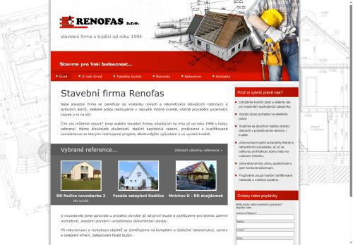 Zobrazit webové stránky Renofas