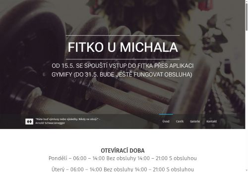 Zobrazit webové stránky Fitko U Michala