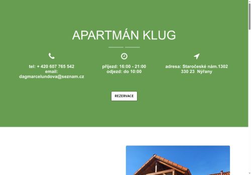 Zobrazit webové stránky Apartmán Klug