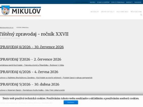 Zpravodaj města Mikulov