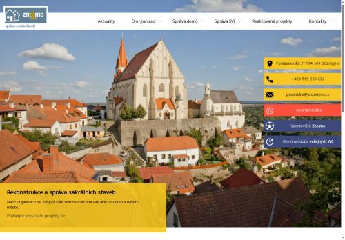 Správa nemovitostí města Znojma, příspěvková organizace nabízí práci na pozici Vedoucí pracovní skupiny v obci Znojmo