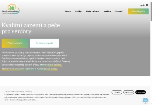 Webové stránky Domov Ivančice, s.r.o., Ivančice