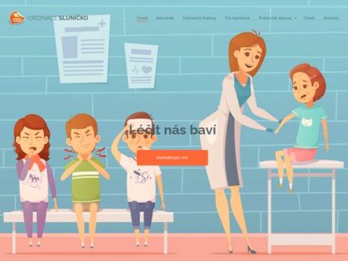 Praktický lékař pro děti a dorost Ordinace Sluníčko - MUDr. Štěpánka Mikutová, MUDr. Mohamed Hassan