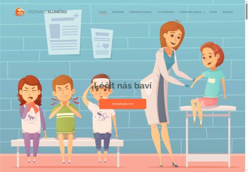 Zobrazit webové stránky Praktický lékař pro děti a dorost Ordinace Sluníčko - MUDr. Štěpánka Mikutová, MUDr. Mohamed Hassan