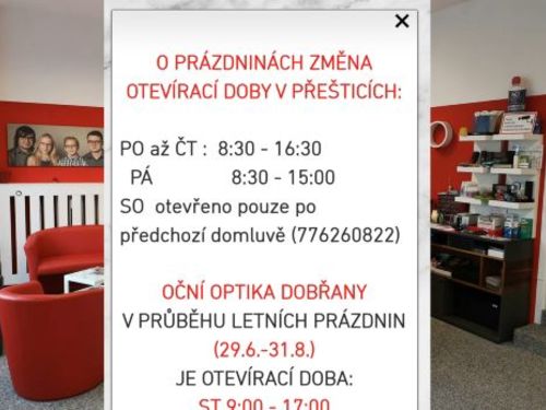 Oční ordinace Dagmar Strejcová - MUDr. Tomáš Nathanský, MUDr. Iveta Rážová, FEBO