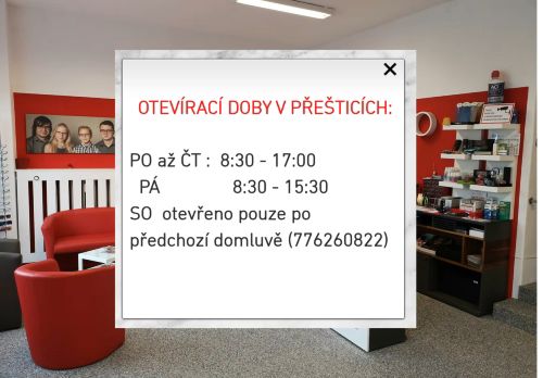 Zobrazit webové stránky Oční ordinace Dagmar Strejcová - MUDr. Tomáš Nathanský, MUDr. Iveta Rážová, FEBO