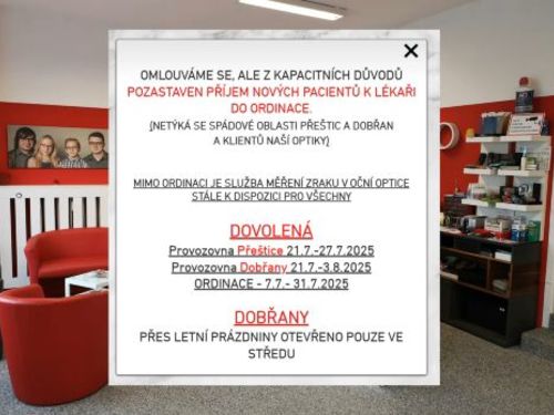 Oční ordinace Dagmar Strejcová - MUDr. Tomáš Nathanský, MUDr. Iveta Rážová, FEBO