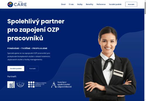 Hotel Care s.r.o. nabízí práci na pozici Pomocná síla do kuchyně - OZP (m/ž) v obci Kuřimská Nová Ves
