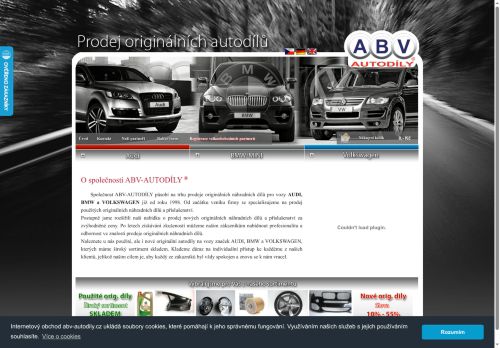 ABV - autodíly s.r.o. nabízí práci na pozici Pomocní skladníci v obci Panenské Břežany