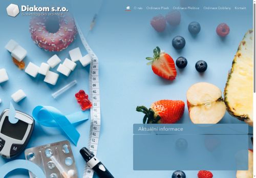 Zobrazit webové stránky Diabetologická ordinace Diakom s.r.o. - MUDr. Renata Arias, MUDr. Rolando Arias