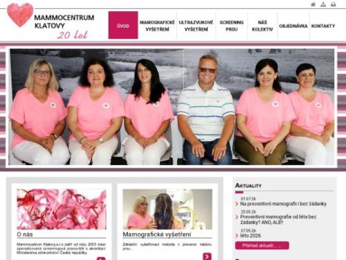 MAMMOCENTRUM KLATOVY, s.r.o. - sonografie