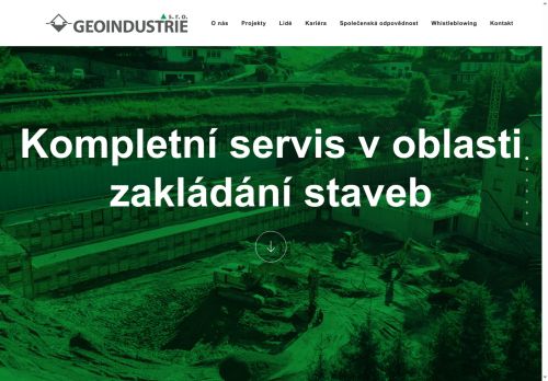 Webové stránky CE-DA servis s.r.o., Velký Osek