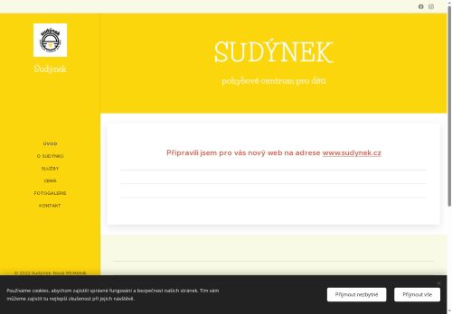 Zobrazit webové stránky Pohybové Centrum Sudýnek