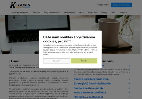 Zobrazit webové stránky Účetní kancelář K-Taxes s.r.o.