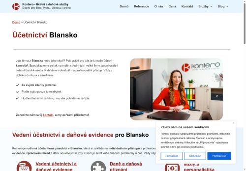 Zobrazit webové stránky KONTERO partner s.r.o. - účetní kancelář