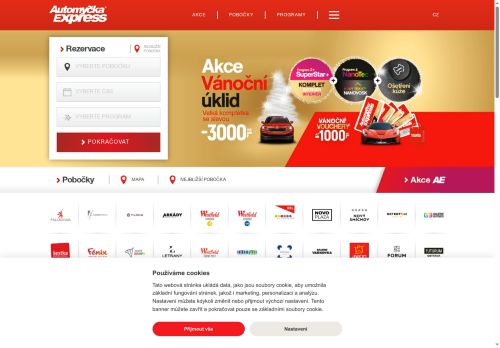 Webové stránky Expression s.r.o., Praha