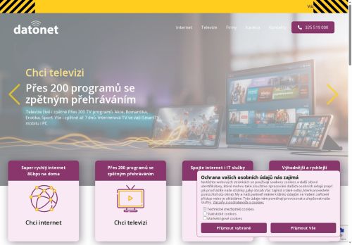 Webové stránky DPT, s.r.o., Nymburk