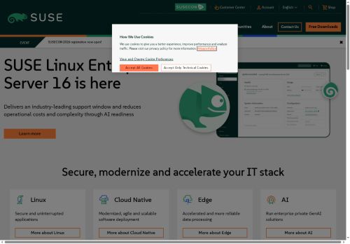 SUSE LINUX, s.r.o. nabízí práci na pozici Userspace Live Patching Developer v obci Praha