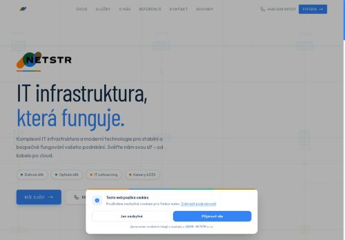 Zobrazit webové stránky NETSTR s.r.o.