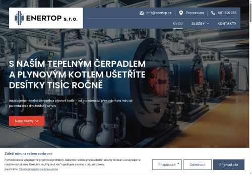 ENERTOP s.r.o. nabízí práci na pozici Instalatéři, potrubáři, stavební zámečníci a stavební klempíři v obci Bakov nad Jizerou