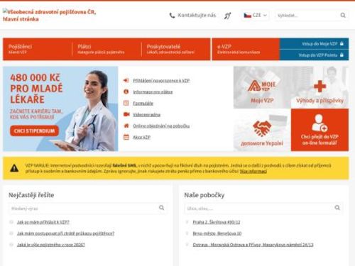 Všeobecná zdravotní pojišťovna - pobočka Příbram