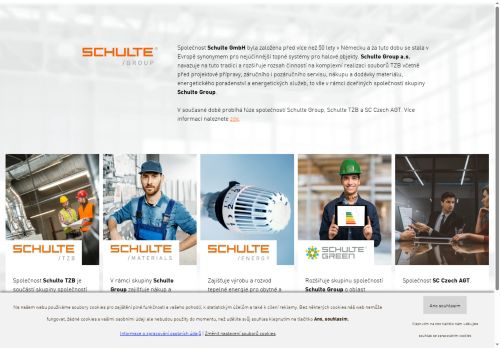 Schulte Group a.s. nabízí práci na pozici Mistr/ová v obci Čestlice