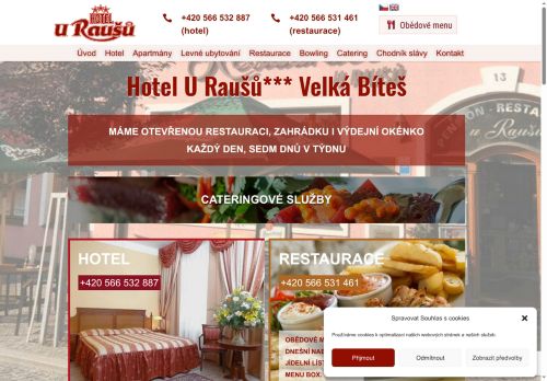 Zobrazit webové stránky GASTRO ARTIKL, s.r.o. - Hotel U Raušů