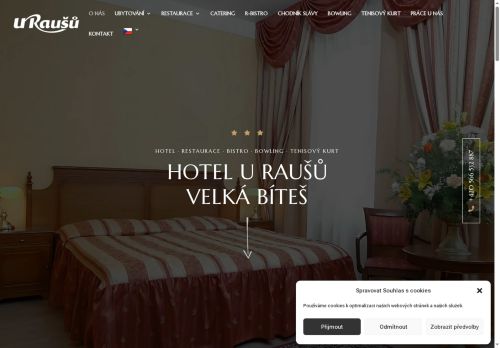 Zobrazit webové stránky GASTRO ARTIKL, s.r.o. - Hotel U Raušů