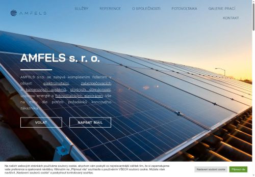 Zobrazit webové stránky Amfels, s.r.o.