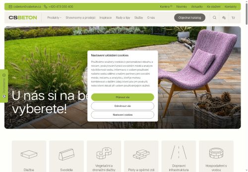 CS-BETON s.r.o. nabízí práci na pozici Dělník výroby v obci Lužec nad Vltavou