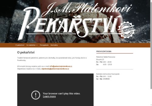 Pekařství Jitka Pláteníková s.r.o. nabízí práci na pozici DĚLNÍK/ DĚLNICE DO VÝROBY v obci Velké Pavlovice