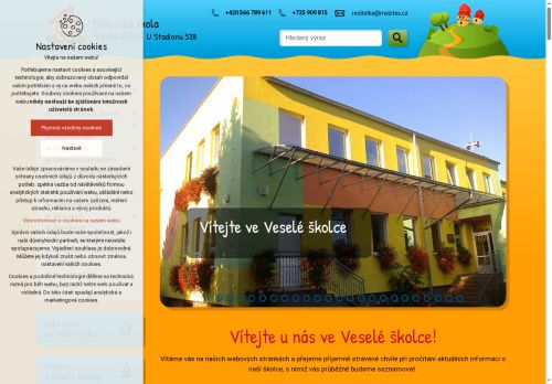 Zobrazit webové stránky Mateřská škola, U Stadionu 538, Velká Bíteš