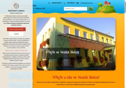 Zobrazit webové stránky Mateřská škola, U Stadionu 538, Velká Bíteš
