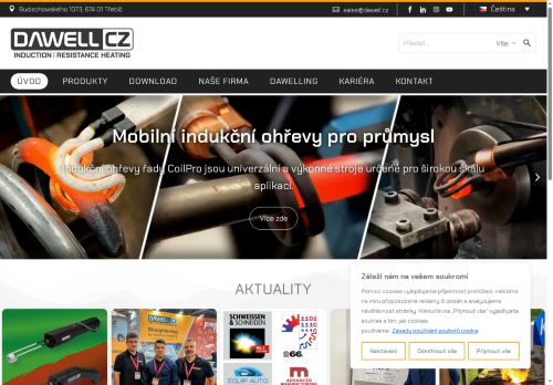 Zobrazit webové stránky DAWELL CZ s.r.o.