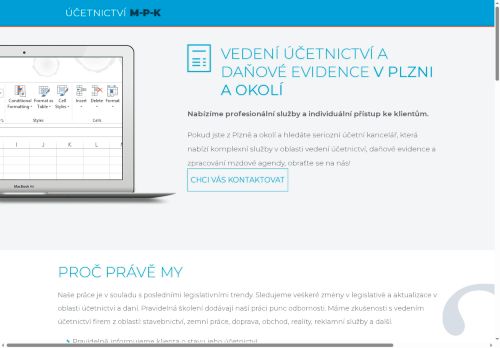 Účetnictví M-P-K s.r.o. nabízí práci na pozici Administrativní pracovník/ice v obci Plzeň