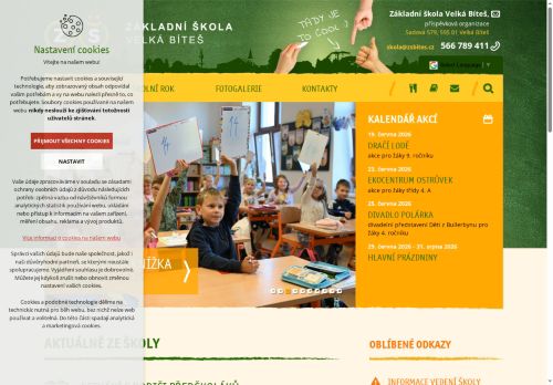 Zobrazit webové stránky Základní škola Velká Bíteš