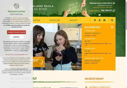 Zobrazit webové stránky Základní škola Velká Bíteš