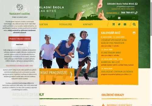 Zobrazit webové stránky Základní škola Velká Bíteš