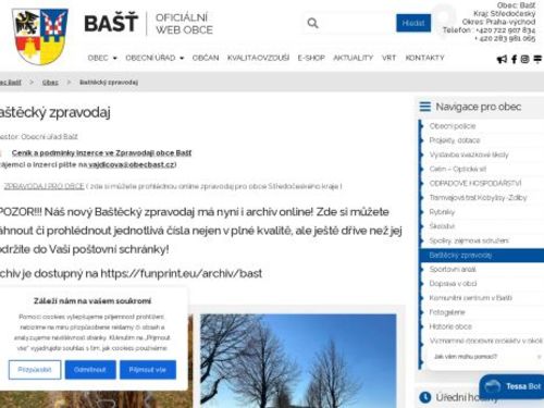 Baštecký zpravodaj