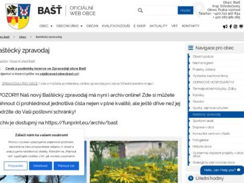 Baštecký zpravodaj
