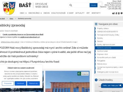 Baštecký zpravodaj