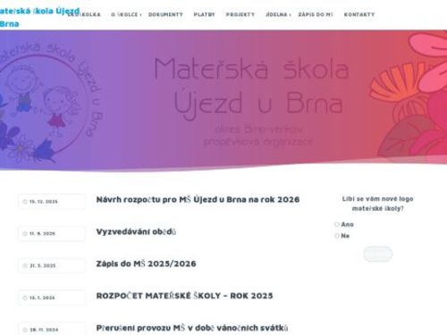 Mateřská škola Újezd u Brna