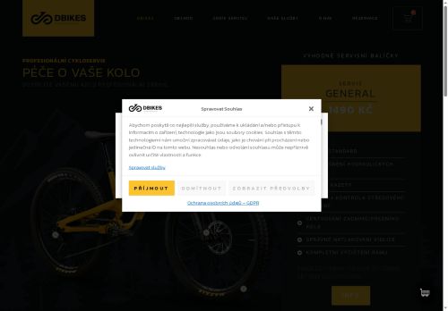 Zobrazit webové stránky DBIKES Cycling