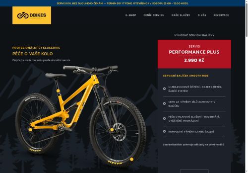 Zobrazit webové stránky DBIKES Cycling