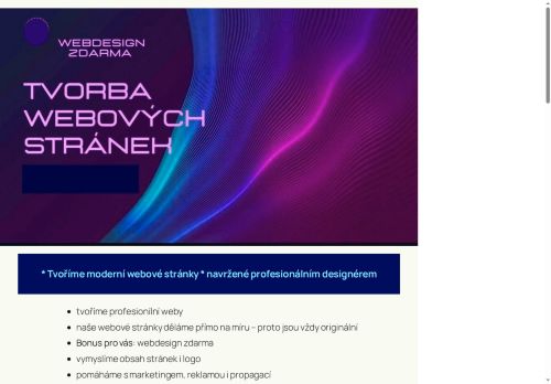 Zobrazit webové stránky Děláme weby moderní, designové, strategické