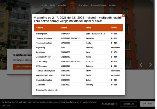 Stavební bytové družstvo Ocelář nabízí práci na pozici Referent/-ka členské a bytové agendy v obci Kladno