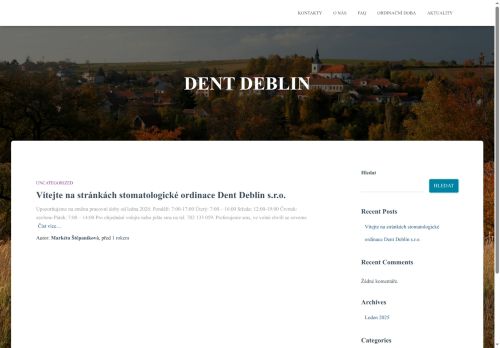 Zobrazit webové stránky Stomatologie - MUDr. Alice Gelnarová