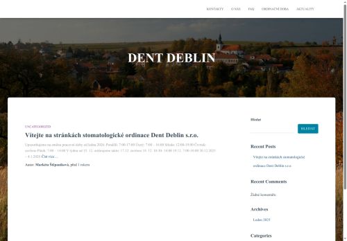 Zobrazit webové stránky Stomatologie - MUDr. Alice Gelnarová